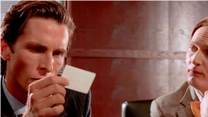 Patrick Bateman, He Should Have Used an NFC Card